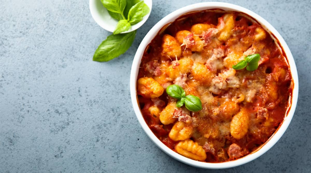 Crispy Gnocchi with Mozzarella - Jule's Tomato Sauce