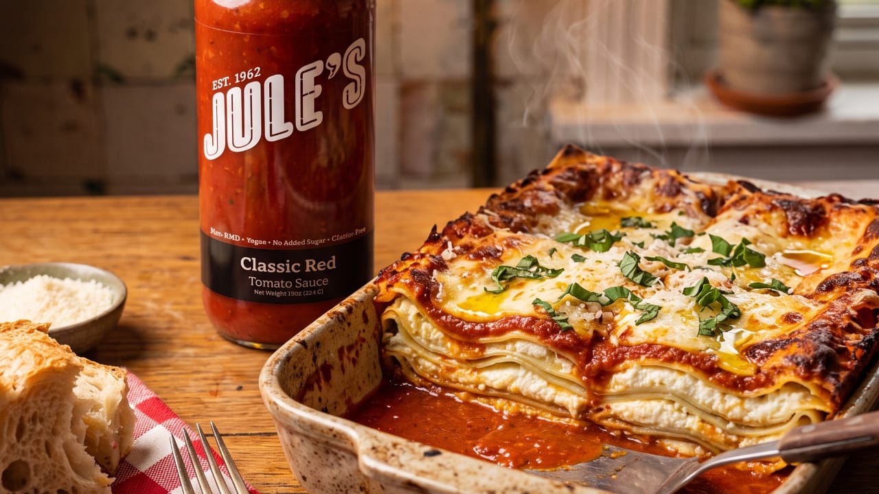 Jule's Restaurant Lasagna