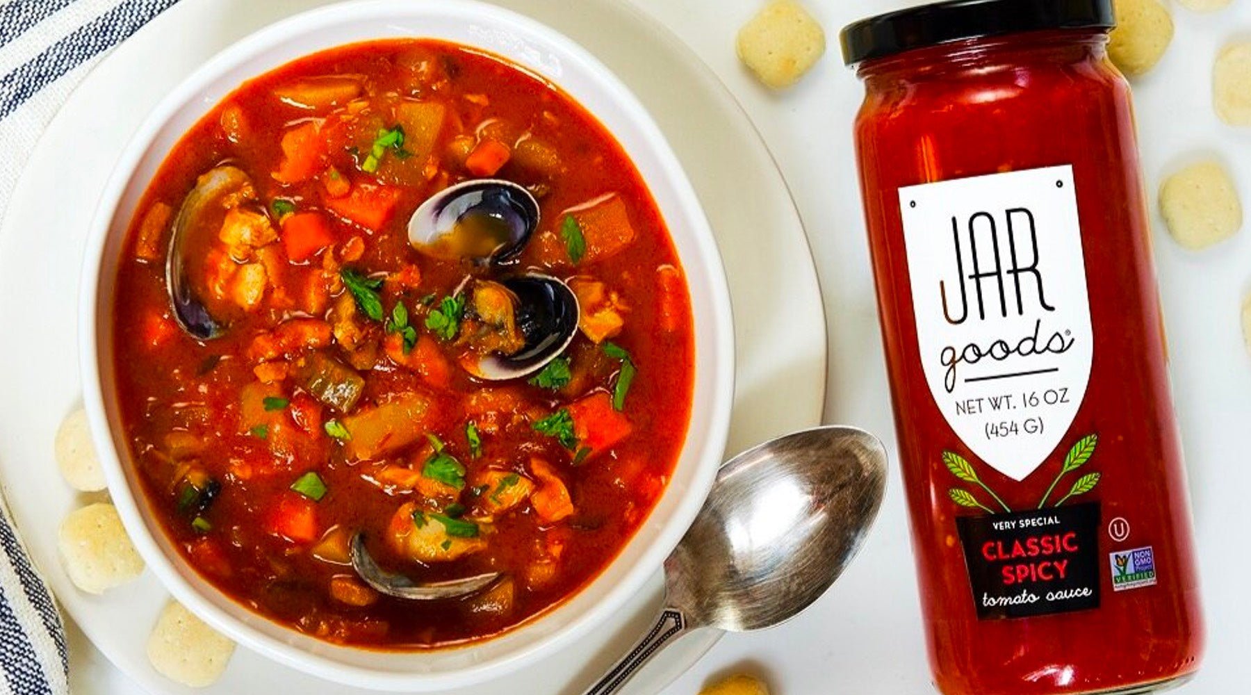 Manhattan Clam Chowder - Jule's Tomato Sauce