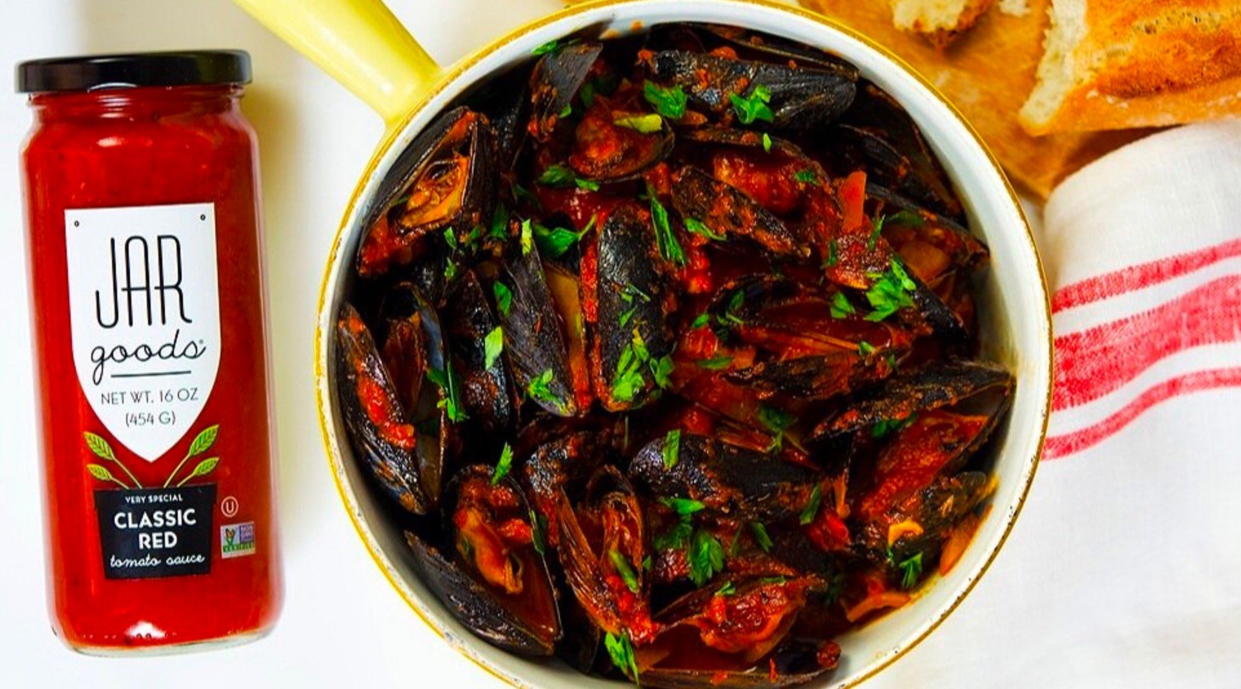 Mussels Marinara - Jule's Tomato Sauce