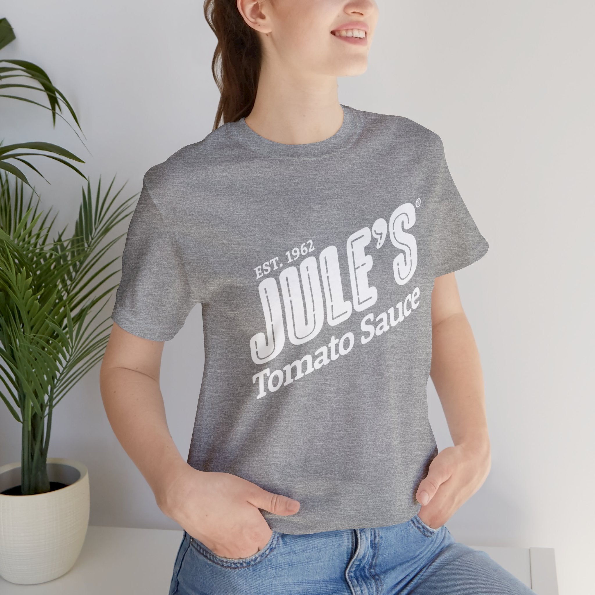 Jule's White Logo T-Shirt
