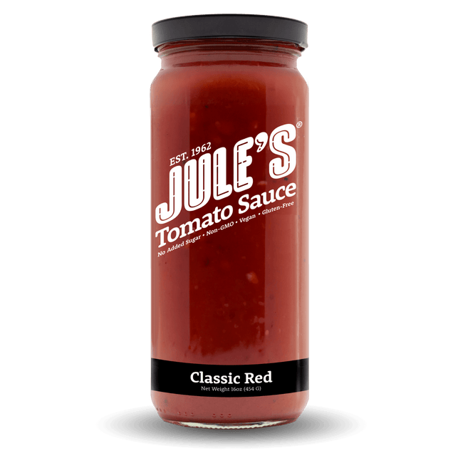 Classic Red Tomato Sauce - Jule's Tomato Sauce