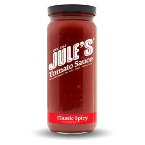 Classic Spicy Tomato Sauce - Jule's Tomato Sauce