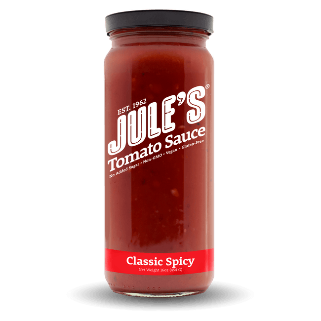 Classic Spicy Tomato Sauce - Jule's Tomato Sauce