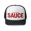 Jule&#39;s Tomato SAUCE Trucker Hat - Jule&#39;s Tomato Sauce